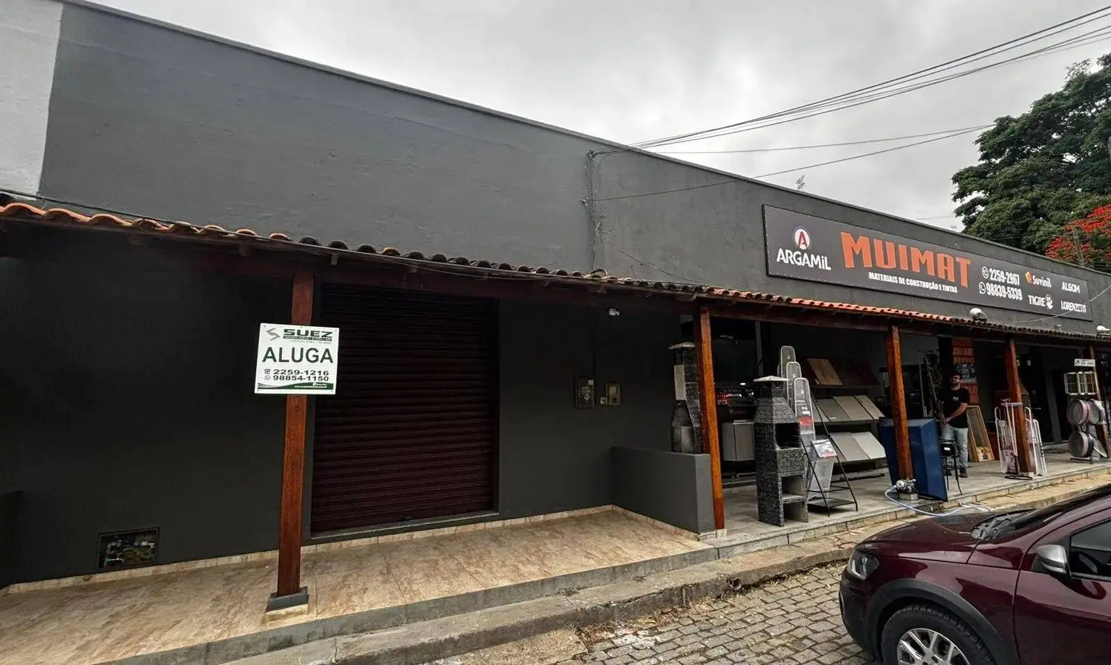 Loja para locação no Centro da Posse – ao lado da Muimat